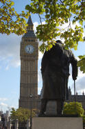 Churchill und Big Ben