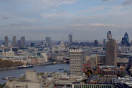 Aussicht  Londen Eye