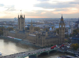 Aussicht London Eye
